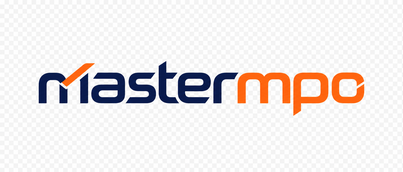 Logo mastermpo berwarna emas